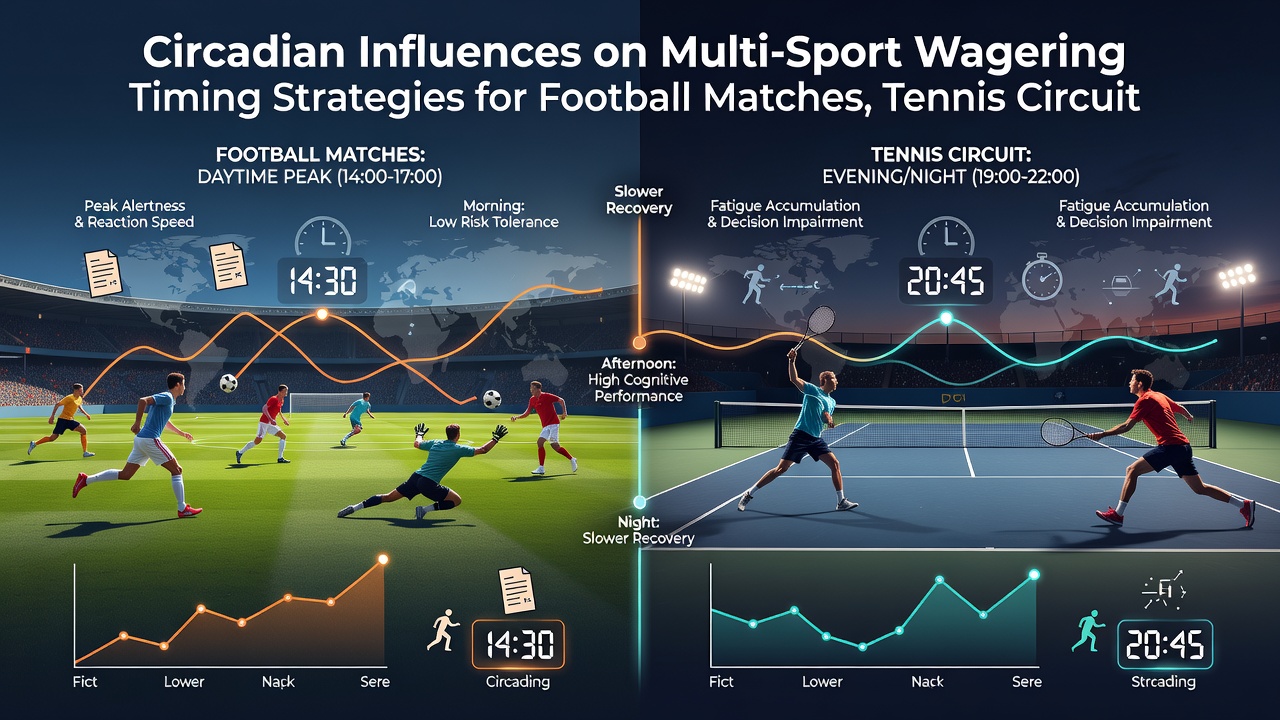 Race start times and golf tee sheets aligned with athlete circadian peaks for accumulator planning