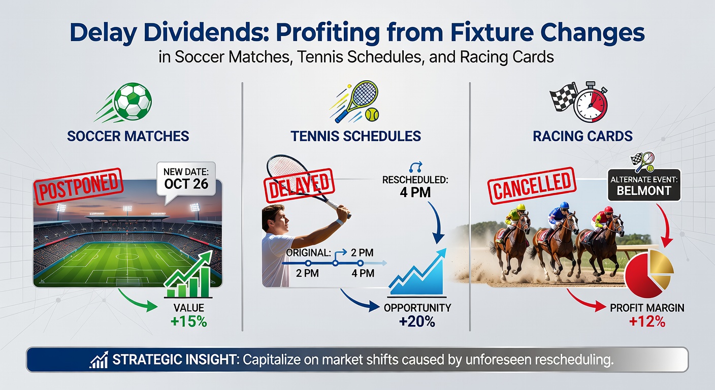 Soccer players on a rain-soaked pitch during a delayed match, highlighting fixture disruptions in major leagues