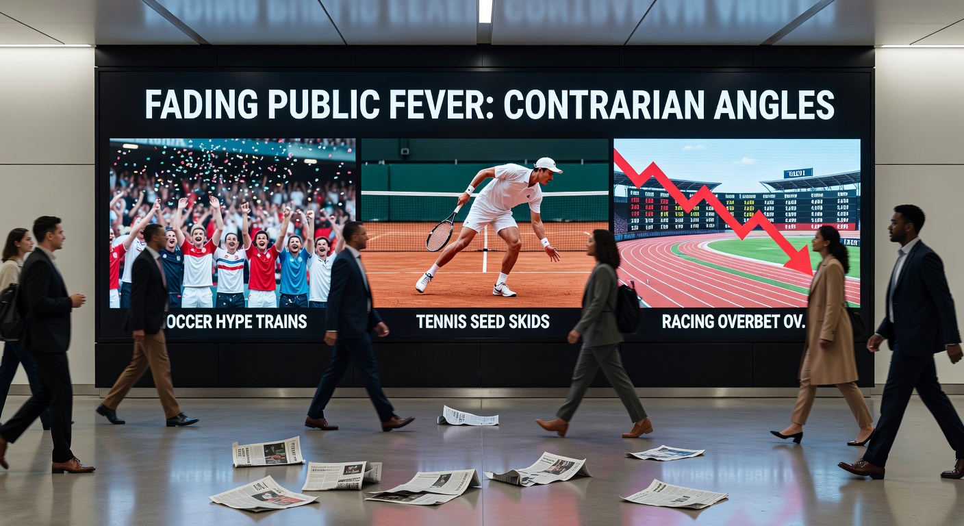 Tennis player slipping on clay court during a match, symbolizing top seed skids amid public backing