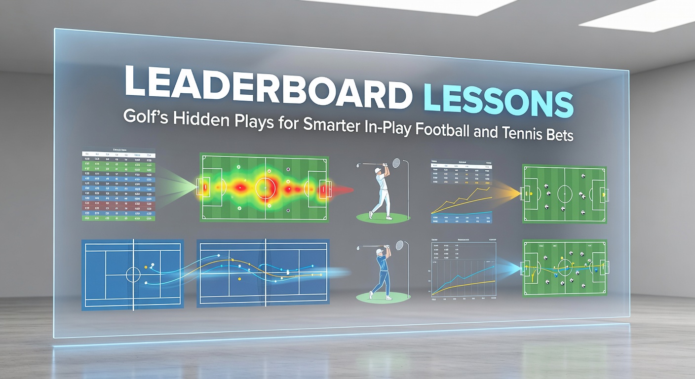 Dynamic golf leaderboard displaying real-time shifts during a major tournament, highlighting player comebacks and momentum swings